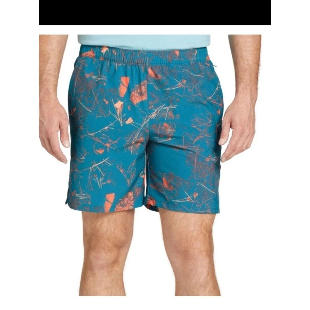 The North Face Men Wander Short Mens Coral Valley Print Standard Fit Size Medium